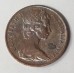AUSTRALIA 1974 . ONE 1 CENT COIN . FEATHER-TAILED GLIDER